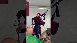 Ally the Piper Playing Bag Pipes [upl. by Aneres135]