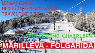 MARILLEVA FOLGARIDA  SPOLVERINO CHAIRLIFT 3 [upl. by Ardnayek]