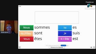 French livestream A1 practice REVIEW leçon 3 être connaître parler [upl. by Llertnauq]