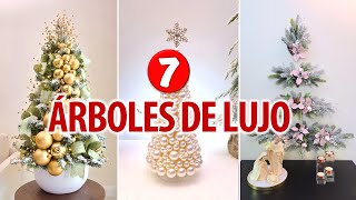 🎄🎅 ¡7 IDEAS INCREÍBLES para un árbol de Navidad ÚNICO 🎁 PASO A PASO [upl. by Litman]