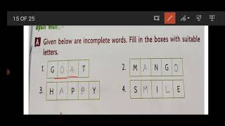 Class 1 English 1 Lesson 2 My birthday gift part 2 [upl. by Eilrac]