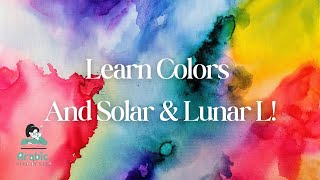 Master ARABIC COLORS amp SOLAR VS LUNAR CALENDAR 12 WORDS MAXsunandmoonletters [upl. by Neenahs352]