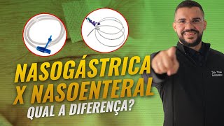 SONDA NASOENTERAL E SONDA NASOGÁSTRICA COMO DIFERENCIAR [upl. by Rehptosirhc989]