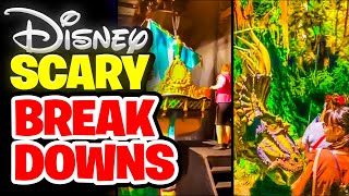 6 SCARY Disney Ride Breakdowns [upl. by Egide246]