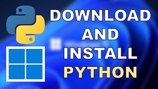 How to Download and Install Python on Windows 11 [upl. by Alrzc]