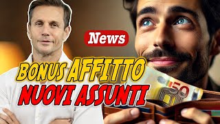 BONUS AFFITTO per neoassunti fino a 5000 Euro esentasse  Avv Angelo Greco [upl. by Nahama]