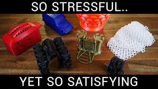 7 super satisfying 3D printing torture tests [upl. by Anippesuig765]