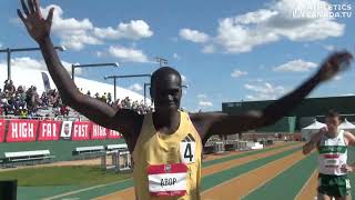 Mens 800m  Edmonton Athletics Invitational 2024 Full Race [upl. by Eirrem653]