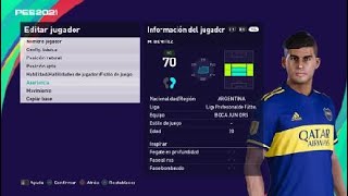 PES 2021 Boca Juniors Mauricio Benitez [upl. by Hoppe375]