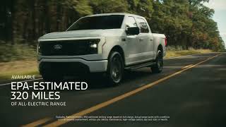 2024 Ford F150 Lightning FLASH AllElectric Range Spacious Frunk and Acceleration [upl. by Llerdnam]