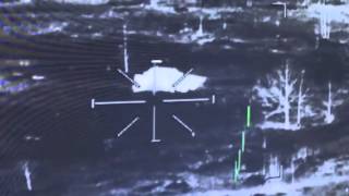 Apache helicopter rocket direct hit on enemy vehicle [upl. by Okemak648]