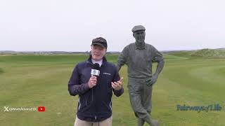 Why Is There A Payne Stewart Statue At An Irish Links Course [upl. by Four592]