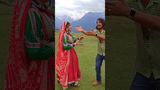 Singers बने Choreographers😂BTS with ajaybharmouri580 tugamdi folk pahadi [upl. by Auqenes]