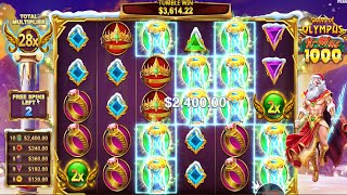 GATES OF OLYMPUS XMAS 1000 BRAND NEW GATES EPIC SPIN HIT HOURGLASSES HUGE TUMBLE WIN BONUS BUY SLOT [upl. by Robins699]