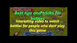 Warbanner battles tipsguide and tricks  check other my videos of this game [upl. by Ahsenak]