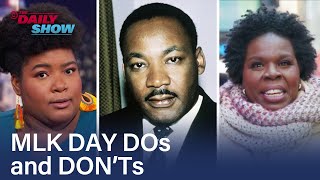 How to Commemorate Martin Luther King Jr Day  The Daily Show [upl. by Neras849]