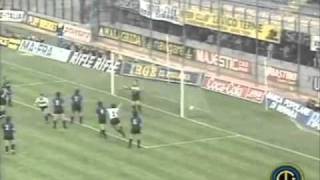 199091 Inter Atalanta 20 Coppa UEFA 20 mar 1991 [upl. by Losyram]