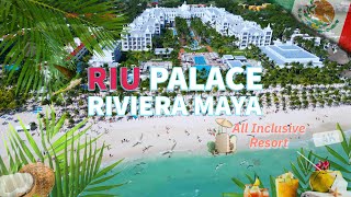 Riu Palace Riviera Maya All Inclusive Resort Playa del Carmen Mexico [upl. by Ynor]