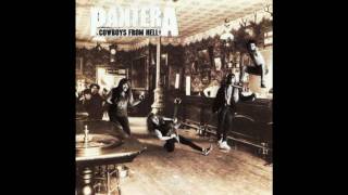 Pantera Cowboys From Hell Lyrics [upl. by Akirahc]