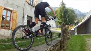 VTT trialAutumn 2013GoProOzonys curve V3BikeTrial [upl. by Nalat751]