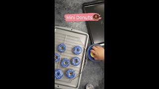 🍩💙🍩Mini Donuts Horneadas 🍩💙 [upl. by Pesvoh]