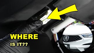 Unmasking the Mystery Locating Your Acura RDXs OBD Plug 20192020 [upl. by Haronid491]