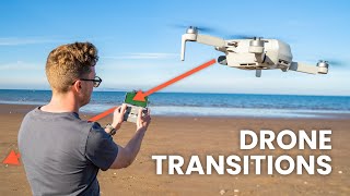 7 CREATIVE Drone Transitions  DJI Mini 3 Pro amp DJI Mini 2 Beginner Tips [upl. by Syck899]