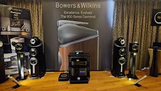 Classe Delta pre Amp MK II powered by Bowers amp Wilkins 803D4 and Zensati interconnect and cable [upl. by Fernande]