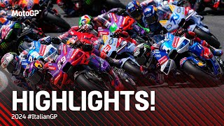 MotoGP™ Race Highlights 🔥  2024 ItalianGP [upl. by Zwick]