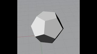 Rhino Activity01 正12面體 Dodecahedron 請開啟字幕 [upl. by Vyner]