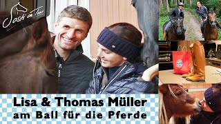 Lisa und Thomas Müller  am Ball für die Pferde [upl. by Vivianne983]