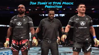 Jon Jones vs Stipe Miocic  Full Fight Prediction [upl. by Feodora]