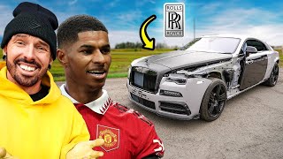 ROLLS ROYCE ME AYUDA A RECONSTRUIR EL WRAITH DE MARCUS RASHFORD [upl. by Sandro962]