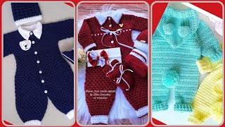 crochet baby romper pattern granny square baby romper marvelous dress for babys [upl. by Lusty]