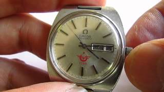 Omega Seamaster Turkish Railway Wristwatch Automatic Caliber Automatic 1022 [upl. by Sheffield877]