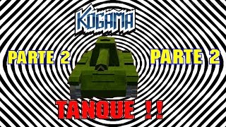 Kogama  Tutorial  Como fazer um Tanque de Guerra PARTE 2 [upl. by Yreneh]