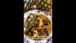 Gulai Nenas Ikan Kering Signature dish Dato Rizalman  Pungpangrizalman kembali berAsap🔥resepi [upl. by Pandora674]