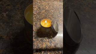 Lemon Scented Candle w feel good essentials candle diy art [upl. by Wertheimer]