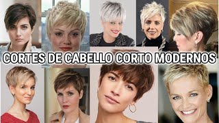 CORTES de CABELLO CORTOS MODERNOS CORTES de PELO CORTO de MODA 2023 [upl. by Bette]