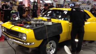 Crusher Camaro LS7 swap at PRI [upl. by Selrac870]