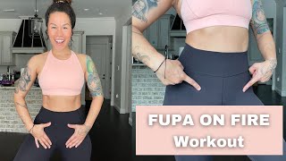 3 Minute Belly Flattening Ab Workout  Fupa Obliques and Deep Core [upl. by Zedekiah]