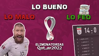 Lo bueno lo malo y lo feo de las Eliminatorias Qatar 2022 [upl. by Eenej42]