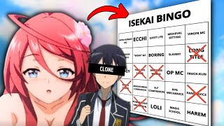 I made the ULTIMATE Isekai Anime Bingo [upl. by Loutitia174]