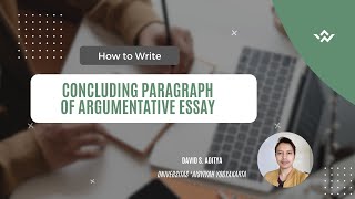 Concluding Paragraph in Argumentative Essay [upl. by Curkell]