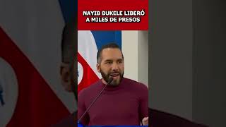 Nayib Bukele libera a Miles de presos [upl. by Richardson]