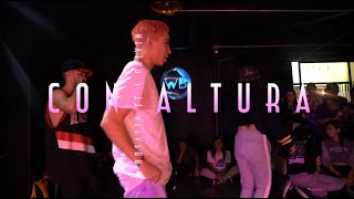 CON ALTURA  ROSALÍA FT JBALVIN  COREOGRAFÍA POR DANO CUESTA [upl. by Revilo]