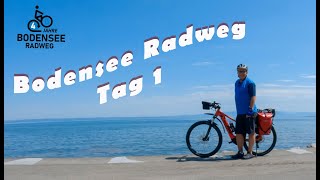 Bodensee Radweg Tag 1 Von Lindau nach Steckborn Jubiläumstour 2023 [upl. by Rozanne]