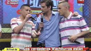 Los Wachiturros en Calle7 [upl. by Sneve866]