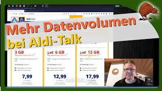 Mehr Datenvolumen bei AldiTalk [upl. by Noyerb130]