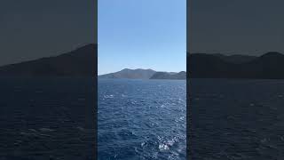 Marella Discovery sailaway from Patmos Greece cruiseshorts [upl. by Zipah]